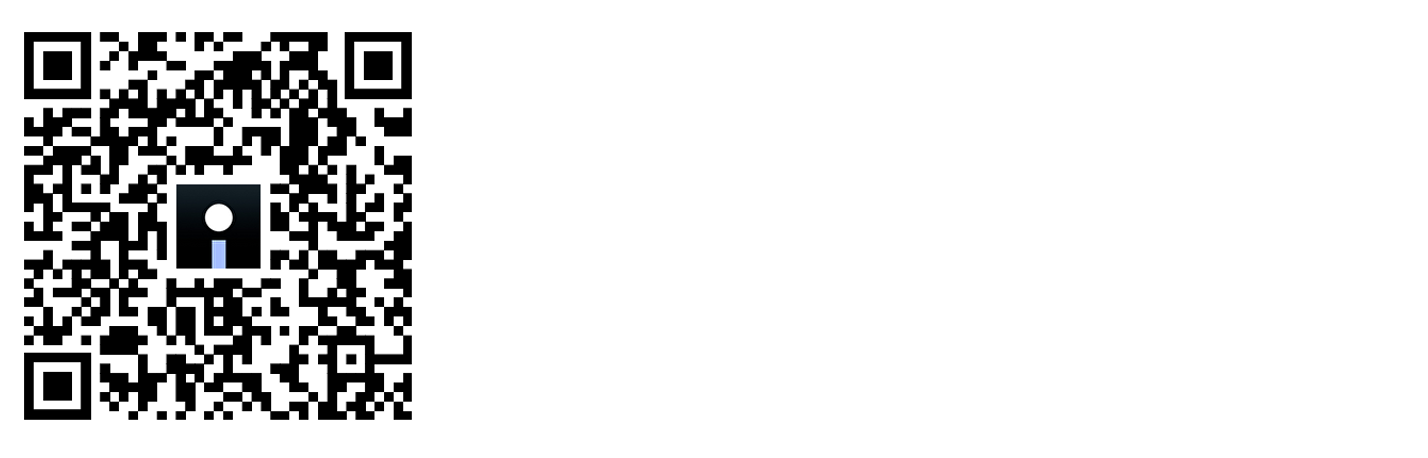 The Curricula LXP QR code (iOS).