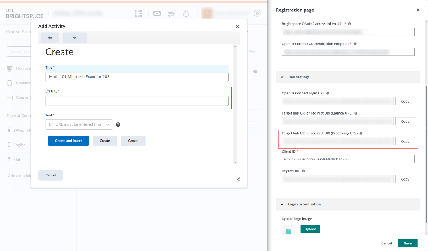 Complete the fields to add an activity.