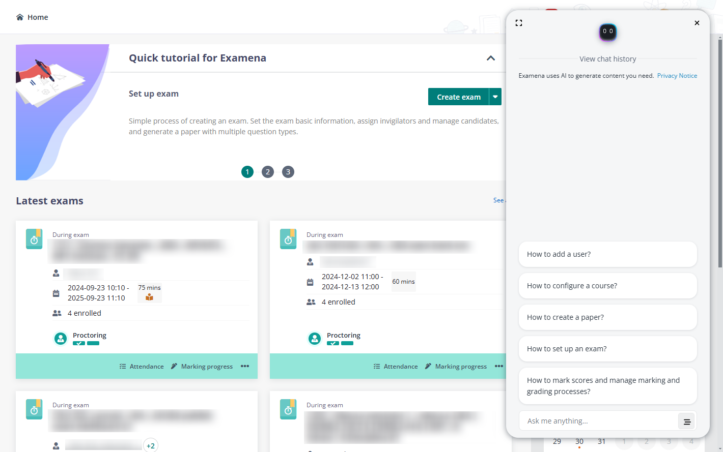 AI chatbot.