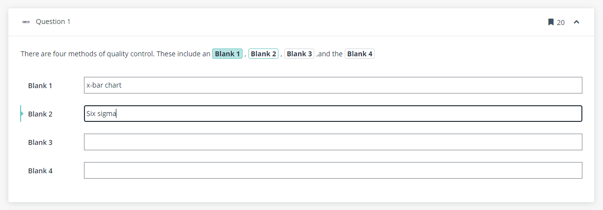 Improved the fill-in-blank-question.