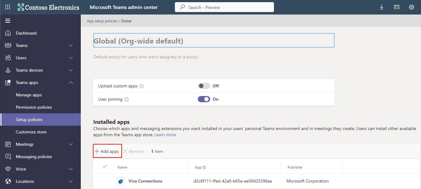 In the Installed apps section, add Delphi.