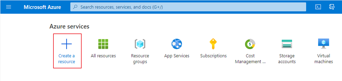 Create a resource.