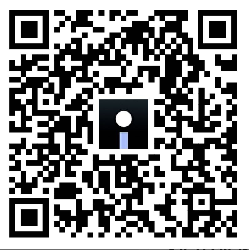 The Curricula LXP QR code (iOS).